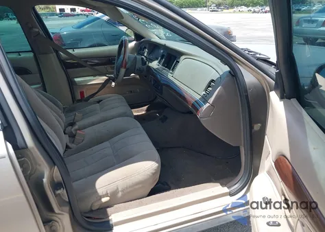 2004 Mercury Grand Marquis Gs из США, поврежденный, VIN 2MEFM74W34X613385